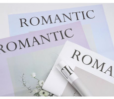 Дизайнерская бумага "Романтика", 58см х 52см, 80г/м2, 20 листов /упак
